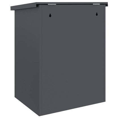 Pakketbrievenbus – Pakketbox – Brievenbus – Pakketbox Buiten – Vrijstaande Brievenbus – Gegalvaniseerd Staal – Slot Met Anti-Diefstal Sluiting – Weerbestendig 44x35x59 cm