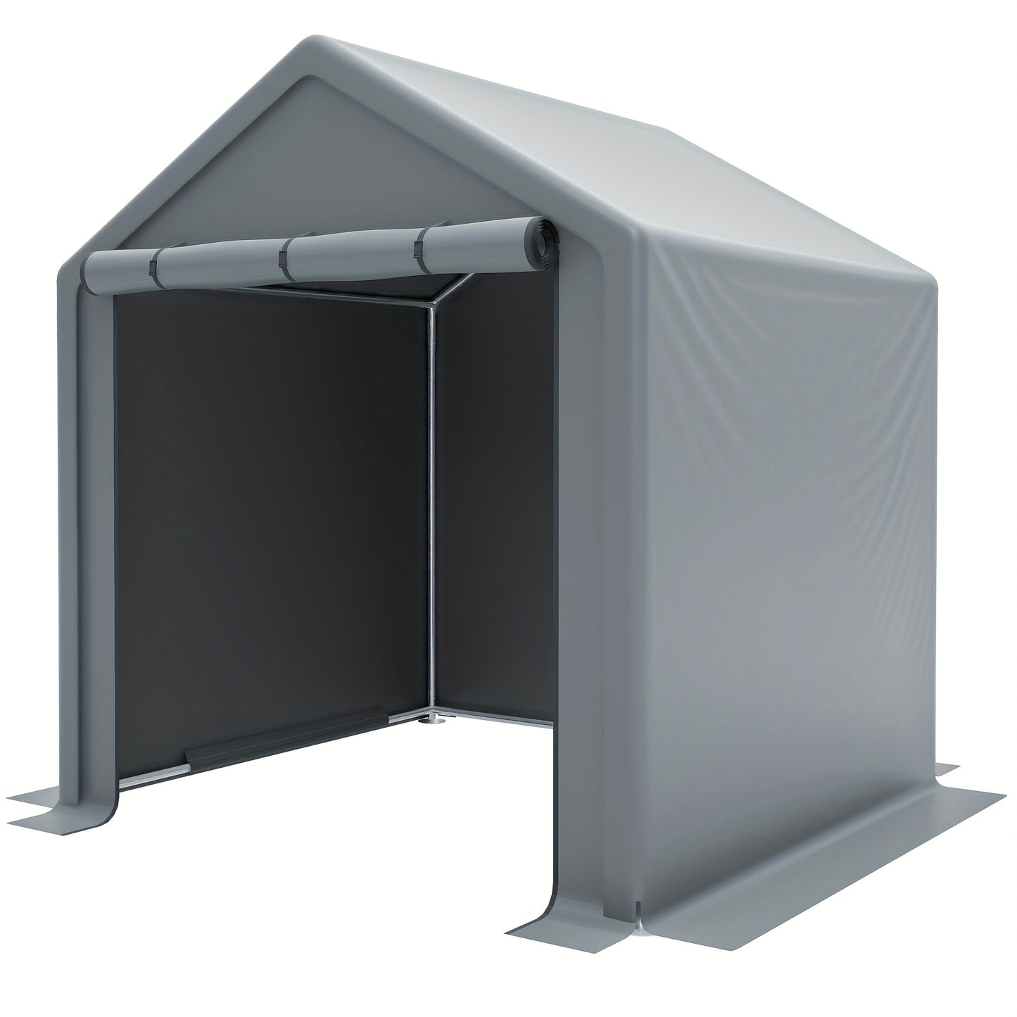 Mobiele Opbergschuur – Tuinberging – Fietsenstalling – Motorschuur – Gereedschapsopslag – Opvouwbaar Design – Stevig Stalen Frame 190x170x200 cm