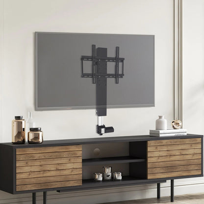 TV Beugel – Muurbeugel – Wandsteun – TV Steun – Ophangsysteem – Verstelbare Hoogte 70 cm – Robuust Aluminium