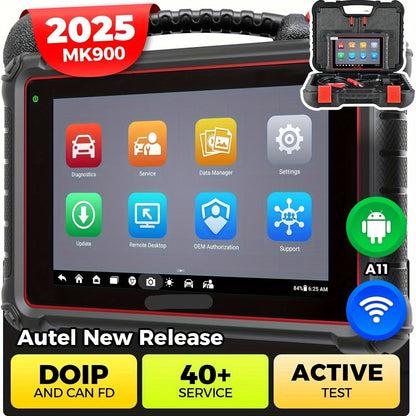 Autoscanner – Autodiagnoseapparaat – Diagnose Tool – Foutcode Uitlezer – Wi-Fi Verbonden – 20,32 Cm Touchscreen – 3000+ Tests