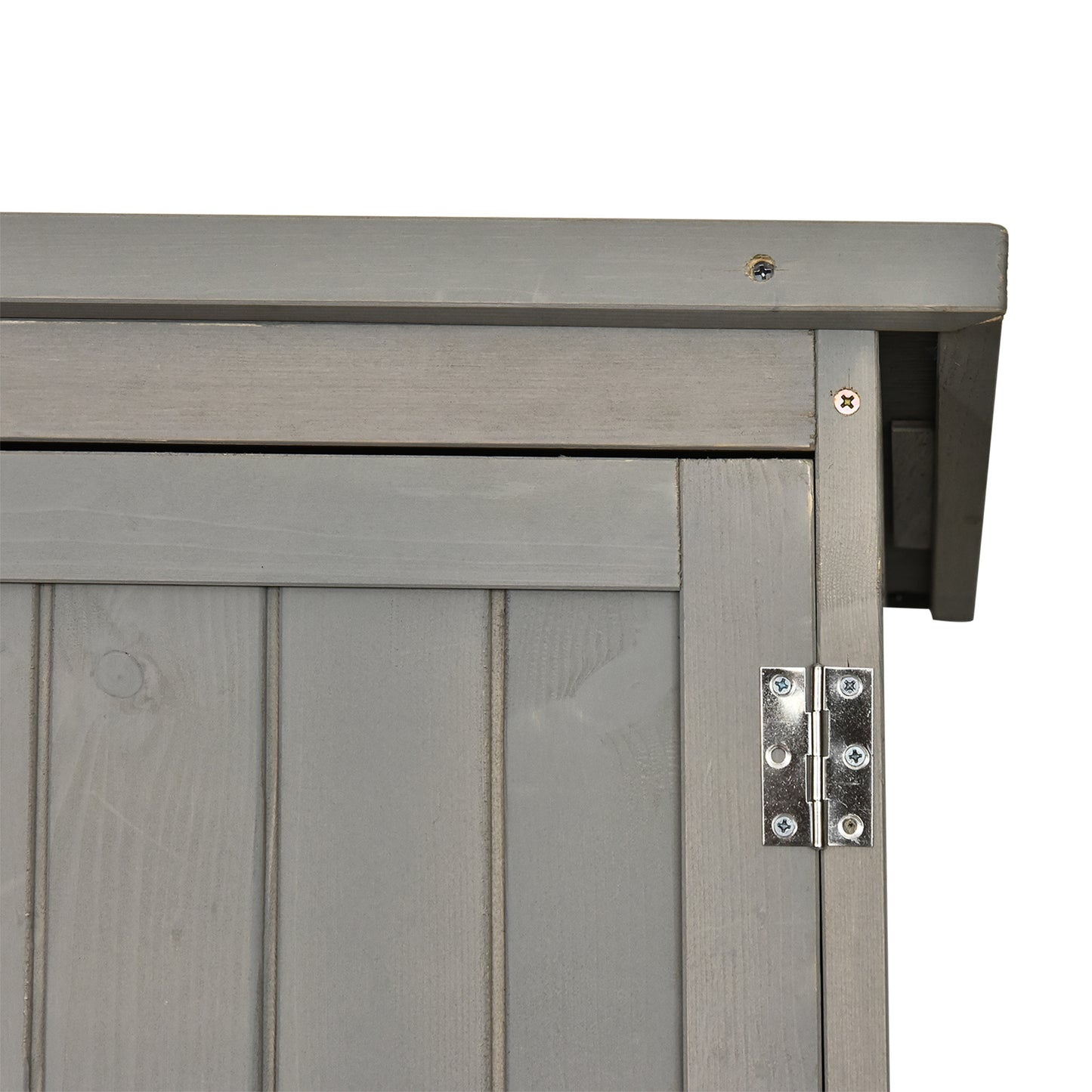 Tuinhuisje – Tuinkast – Tuinschuur – Opbergkast – Berging – Met Bitumen Dak – Massief Voorgeolied Vurenhout – 128x50x164 cm – 2 Planken