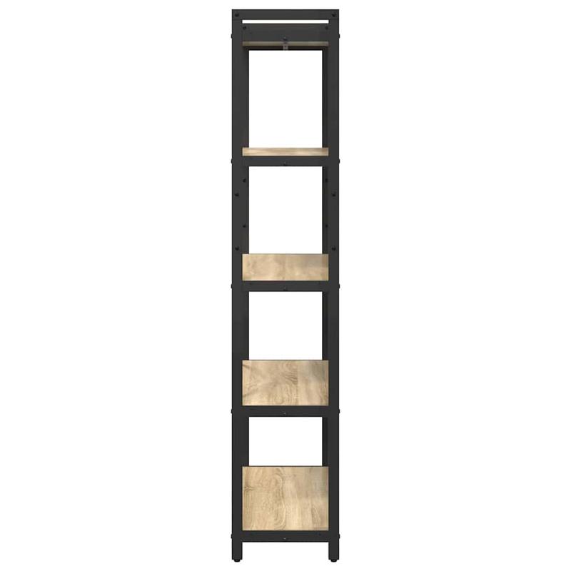 Boekenkast Sonoma eiken 80 x 30 x 153cm Bewerkt hout