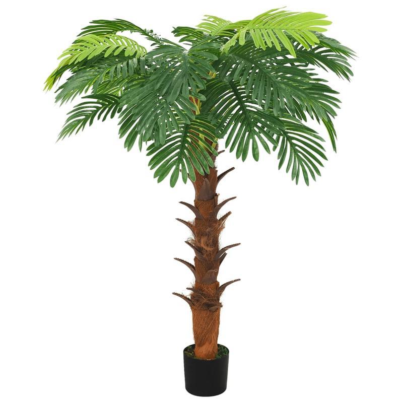 Kunstmatige Groene Plant – Nep Palmboom – Sierplant – Cycas Boom – Kamerplant – 160 cm Hoog – Met Pot
