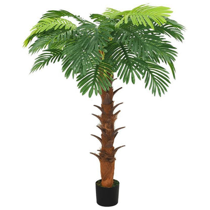 Kunstmatige Groene Plant – Nep Palmboom – Sierplant – Cycas Boom – Kamerplant – 160 cm Hoog – Met Pot