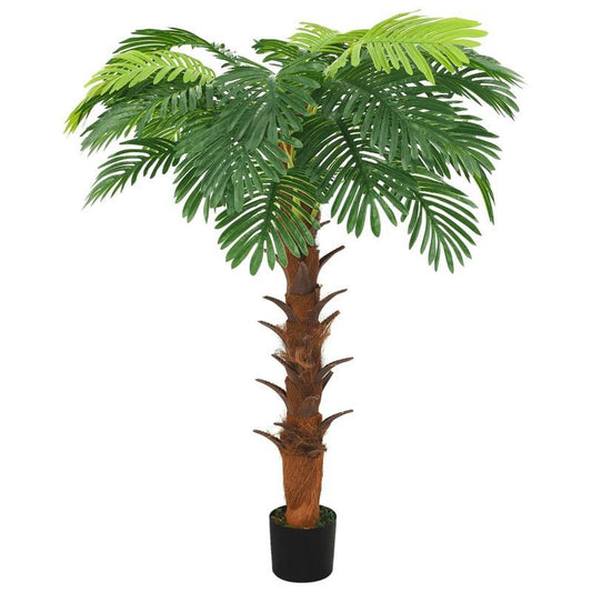 Kunstmatige Groene Plant – Nep Palmboom – Sierplant – Cycas Boom – Kamerplant – 160 cm Hoog – Met Pot