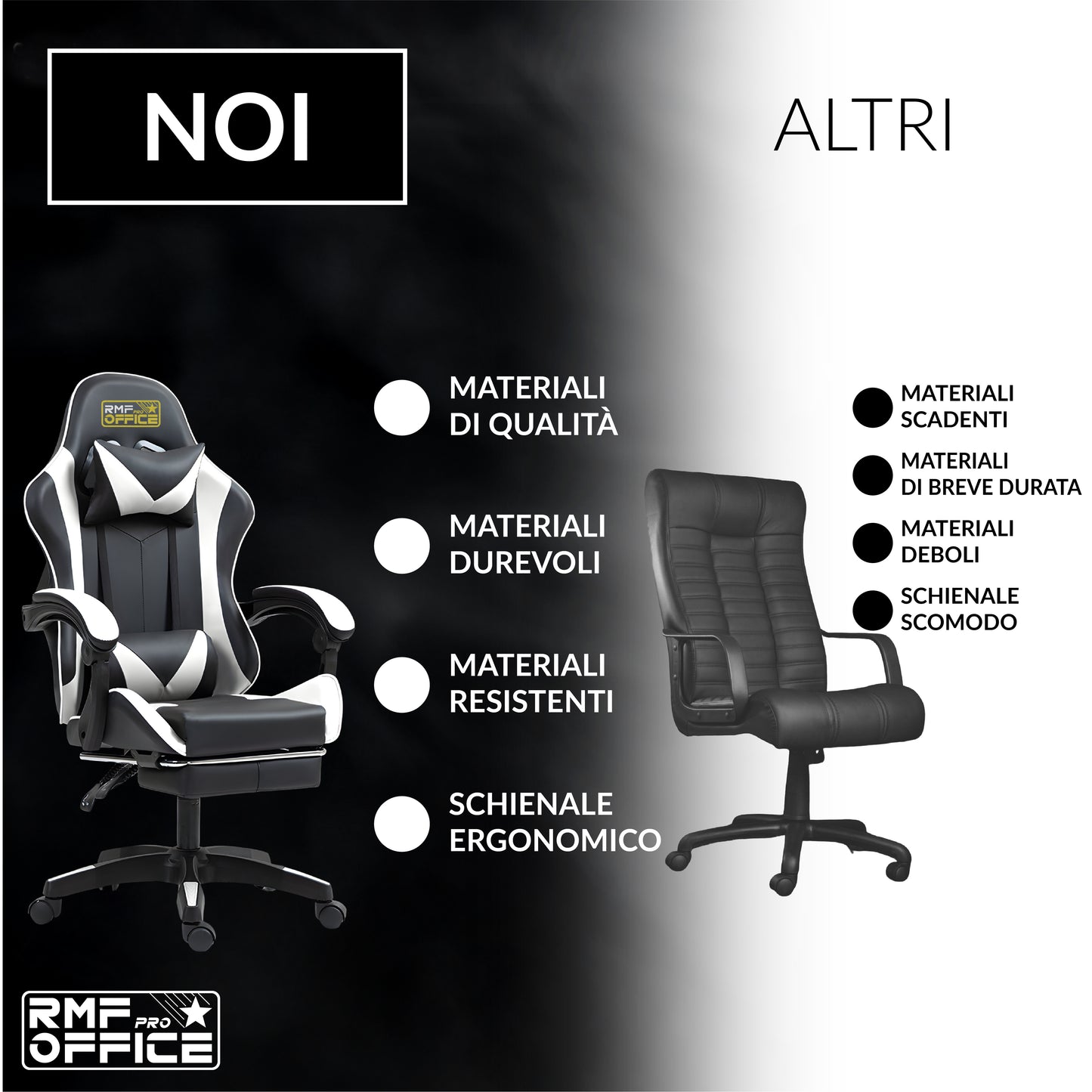 Gamestoel – Gaming Stoel – Gaming Chair – Game Stoel – Gamestoel Bureaustoel – Ergonomisch Design – Verstelbare Rugleuning en Voetensteun – Draaibare Wielen – Verstelbare Hoogte – Zwart