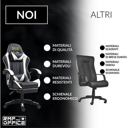 Gamestoel – Gaming Stoel – Gaming Chair – Game Stoel – Gamestoel Bureaustoel – Ergonomisch Design – Verstelbare Rugleuning en Voetensteun – Draaibare Wielen – Verstelbare Hoogte – Zwart