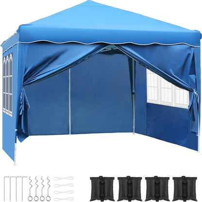 Tuinpaviljoen 3x3 – Partytent – Vouwtent – Pergola – Overkapping – UV 50+ Bescherming – Verstelbare Hoogte