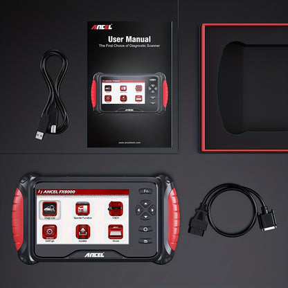 OBD2 Scanner – Auto Diagnosetool – Foutcode Lezer – Reset Gereedschap – Systeemdiagnose – USB Voeding Zonder Batterij – ABS Ontluchting & Olie Service Reset