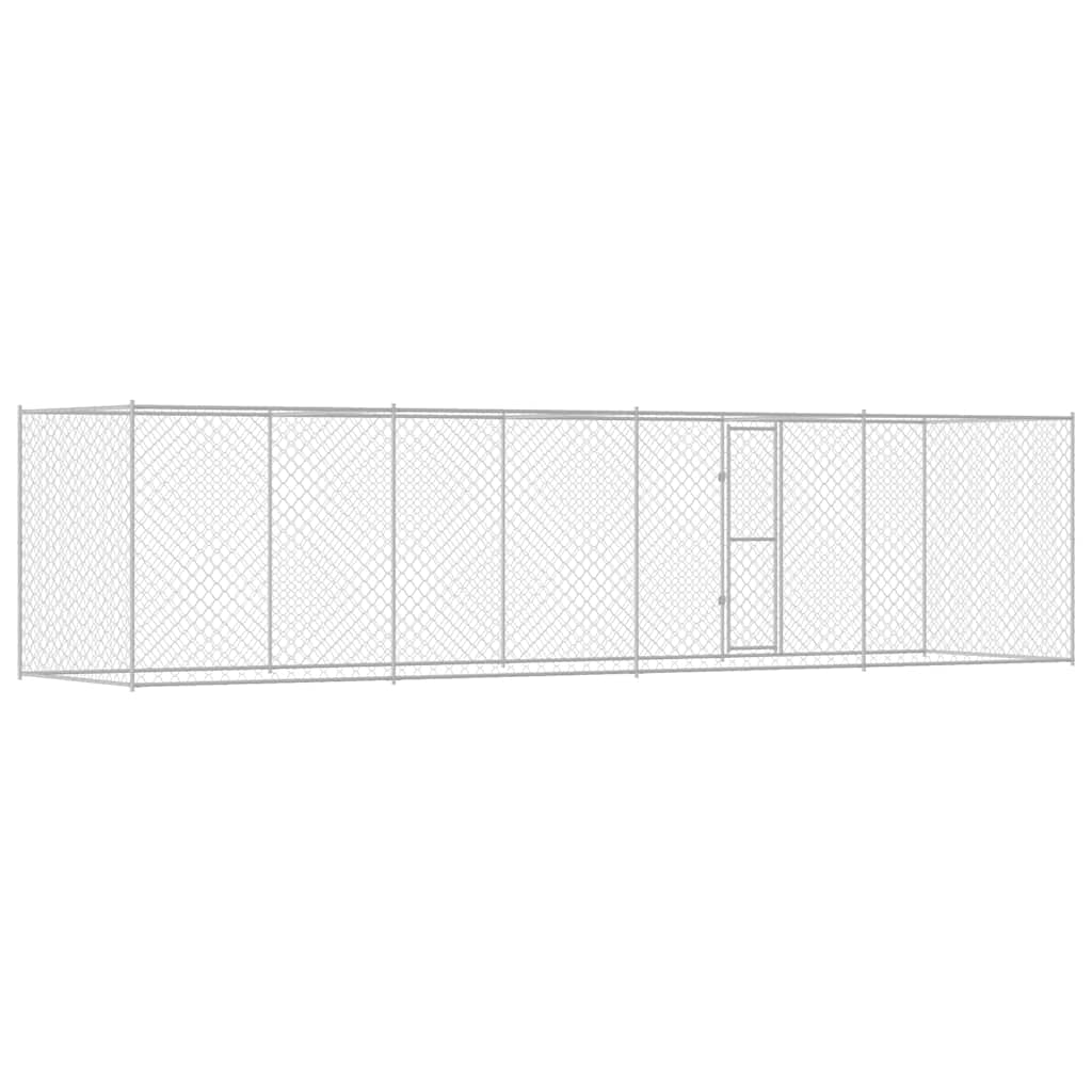 Hondenren – Puppyren – Hondenkennel – Hekken – Konijnenren – 8 x 2 x 2 m – Gegalvaniseerd Staal – Weerbestendig Outdoor Design