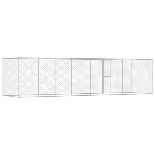 Hondenren – Puppyren – Hondenkennel – Hekken – Konijnenren – 8 x 2 x 2 m – Gegalvaniseerd Staal – Weerbestendig Outdoor Design