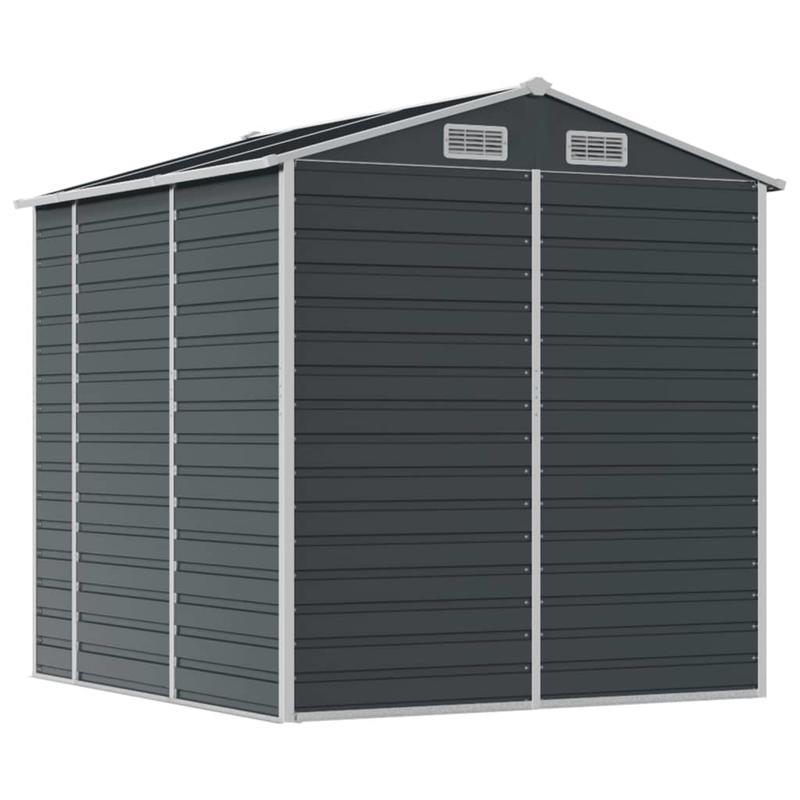 Tuinschuur – Tuinkast – Berging – Opbergschuur – Gereedschapsschuur – Gegalvaniseerd Staal – Ruim 191x215x198 cm – Hoekbescherming