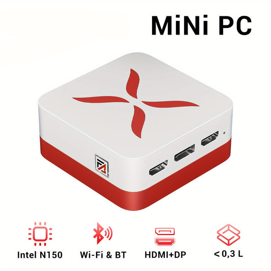 Mini Pc – Compacte Desktop – Stille Computer – Energiezuinige Pc – Multimediacomputer – 12GB RAM – 512GB SSD