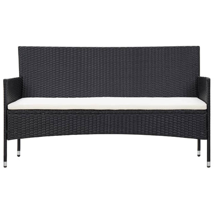 Loungeset – Tuinmeubelset – Zitgroep – Balkonset – Loungemeubel – Polyrotan – 5-Delig – Inclusief Comfortabele Kussens