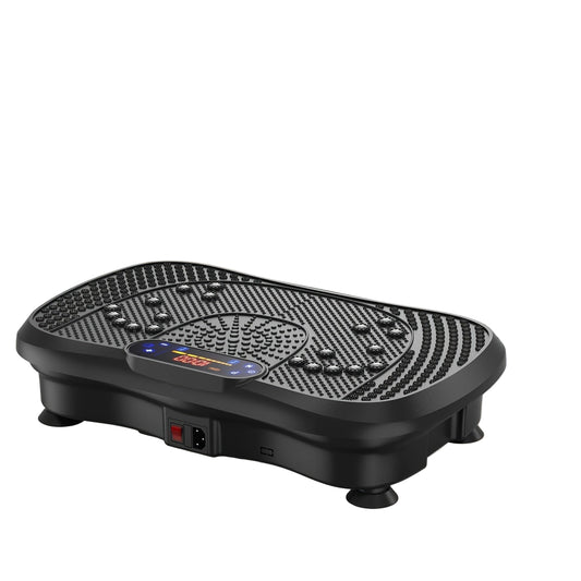 Vibratieplaat – Trilplaat – Fitnessplatform – Powerplate – Vibratietrainer – ABS Materiaal – 230V Met Digitaal Display
