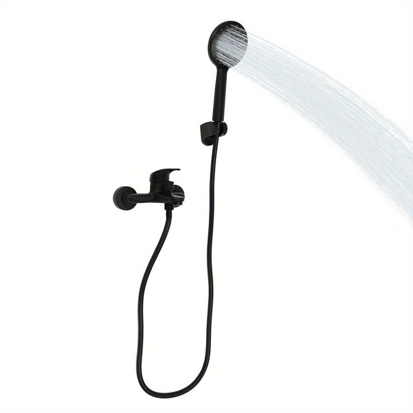 Doucheset – Douchekraan – Mengkraan – Handdouche – Douchegarnituur – Messing & RVS – 150 cm Flexibele Slang