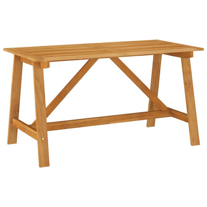 Tuinset – Loungeset – Zitgroep – Buitenmeubelen – Tuinmeubilair – Acaciahouten Tafel – Weerbestendige PE-Rattan Stoelen
