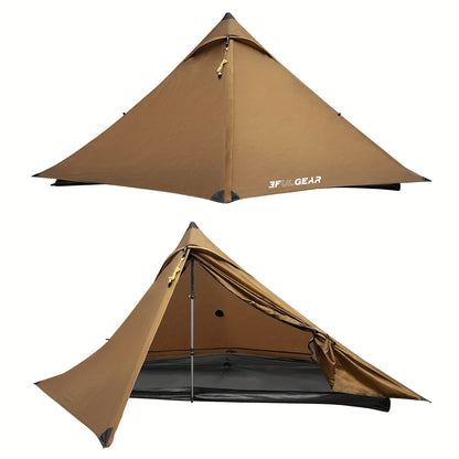 Trekkingtent – Lichtgewicht Tent – Koepeltent – Backpacking Tent – Wandel Tent – Ultralicht 1 Persoons – 20D Nylon – Compact & Stevig