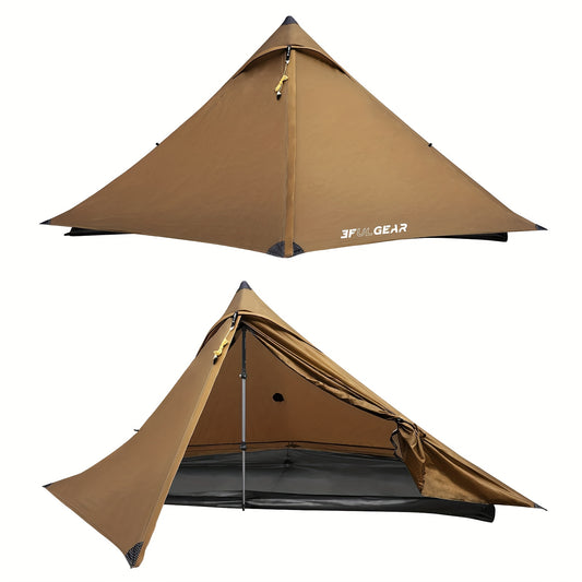 Trekkingtent – Lichtgewicht Tent – Koepeltent – Backpacking Tent – Wandel Tent – Ultralicht 1 Persoons – 20D Nylon – Compact & Stevig