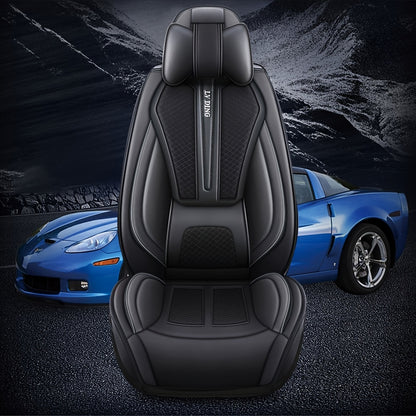 Autostoelhoes – Seat Cover – Stoelhoes – Autostoelbekleding – Autostoelhoes – 5-Zits PU-Leder – Waterafstotend & Ademend