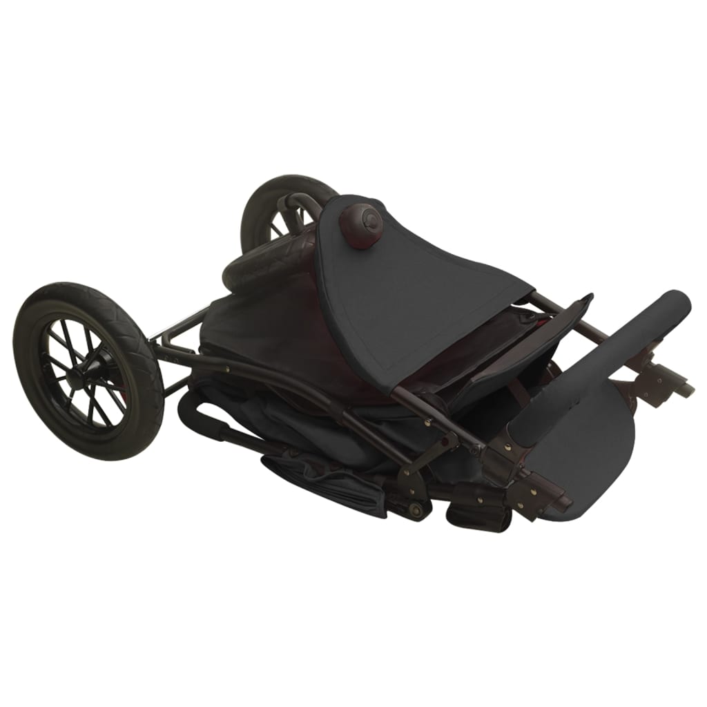 Buggy – Kinderwagen – Wandelwagen – Plooibuggy – Reisbuggy – Lichtgewicht en Compact – One-Hand Fold Mechanisme – Verstelbare Rugleuning – Antraciet