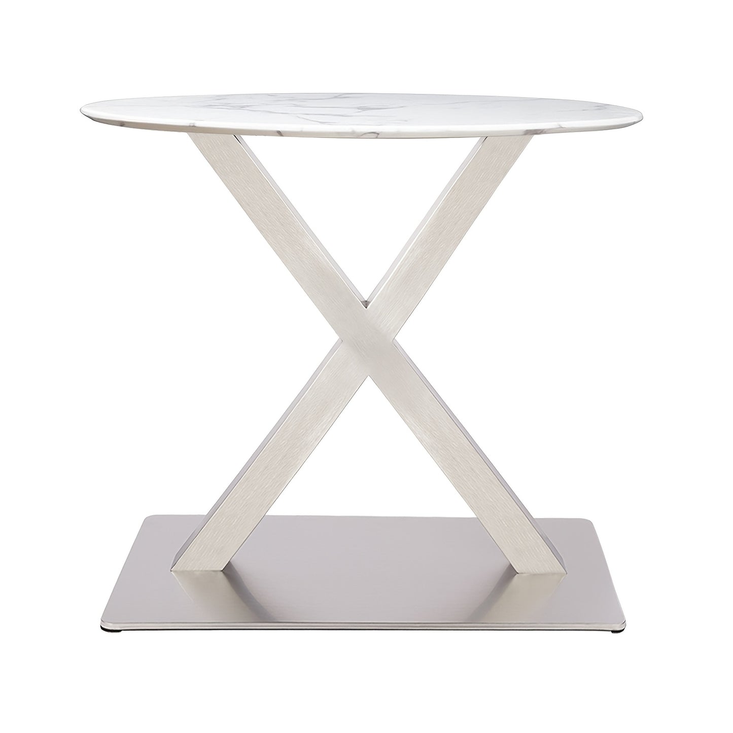 Tafelpoot – Tafelpootstandaard – X-poot – Verstelbare Tafelpoten – Industriële Tafelpoten – RVS 201 Staal – Belastbaar Tot 440 Kg – Hoogte 72 cm