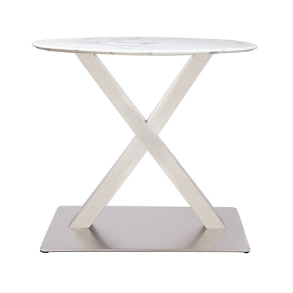Tafelpoot – Tafelpootstandaard – X-poot – Verstelbare Tafelpoten – Industriële Tafelpoten – RVS 201 Staal – Belastbaar Tot 440 Kg – Hoogte 72 cm