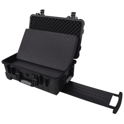 Gereedschapstas met Wielen – Gereedschapskoffer – Opbergtas – Gereedschapsrugzak – Rolwagen – Duurzaam Polypropyleen & ABS – Foam Binnenkant Bescherming – 56 x 35 x 23 cm