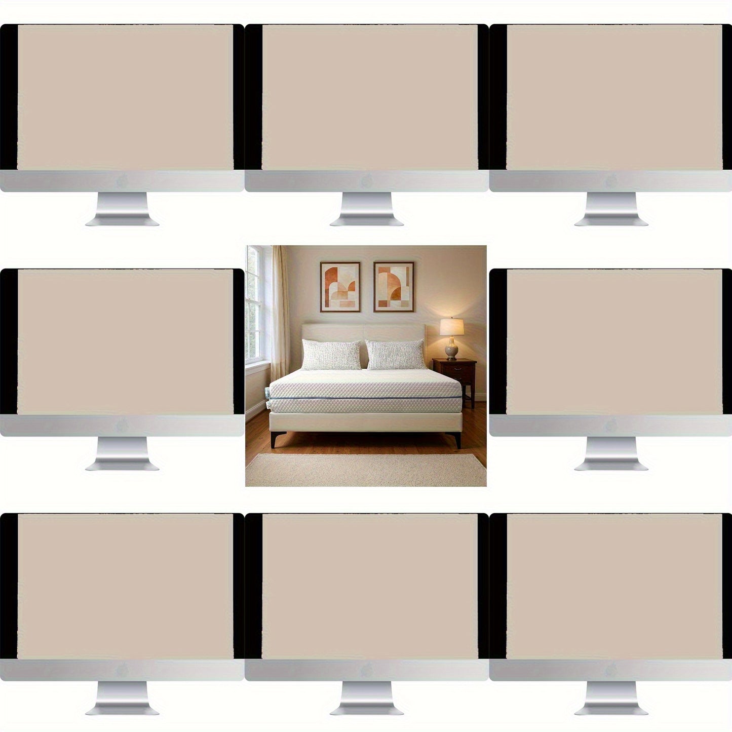 Matras – Luchtvering Matras – Koudschuim Matras – Ergonomisch Matras – Veringsmatras – 90 x 200 cm – 20 cm Hoog – 7-Zones H3 Medium Stevig – Met Memory Foam Laag