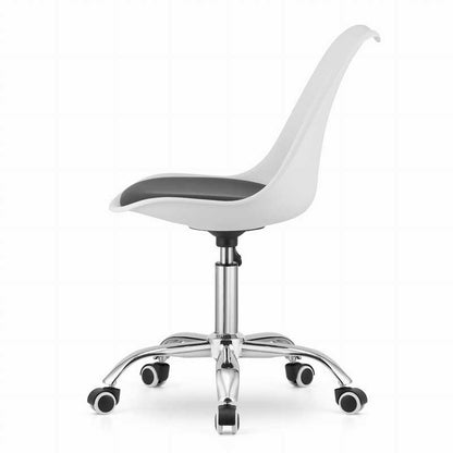 Draaistoel – Bureaustoel – Gamingstoel – Kinderstoel – Eetkamerstoel – 360° Draaibaar – Verstelbare Zithoogte 45-59 cm – Eco-Leren Kussen