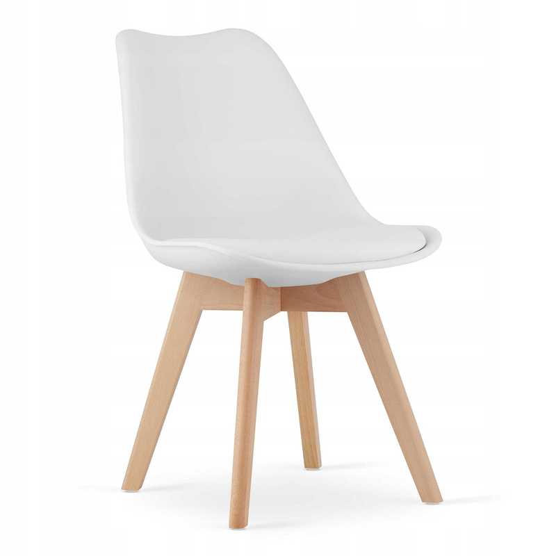 Rectangular Table Set 120x80 Sonoma Oak + 4 White MARK Chairs