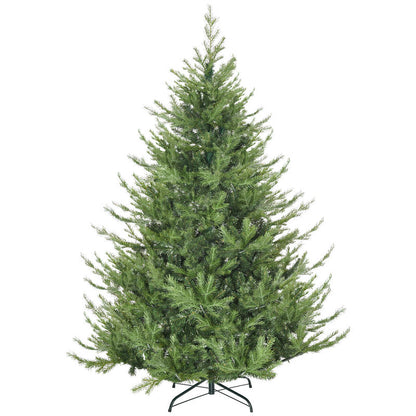 Kerstboom kunststof – Kunstkerstboom – Kerstboom kunst – Feestboom – Voorgemonteerde kerstboom – Vooraf gemonteerd – Stevige voet – Realistische kunststof takken