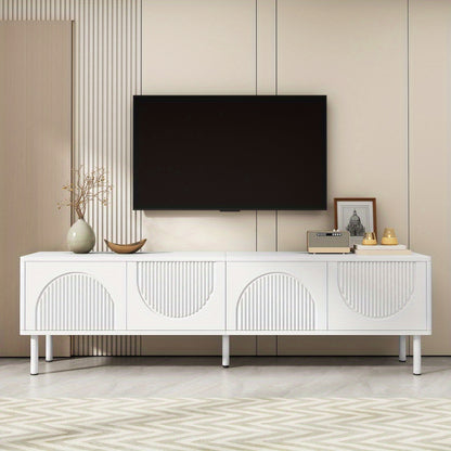 Tv-meubel – Tv-kast – Tv-meubelset – Televisiekast – Tv-dressoir – Modern minimalistisch design – Extra lang 180 cm – Ruimtebesparend – Duurzame uitvoering