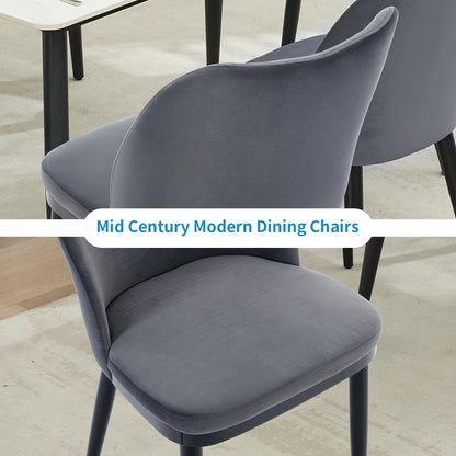 Eetkamerstoelen – Stoelen – Zithoekstoelen – Design Stoelen – Bistrostoelen – Modern Klassiek – Gestoffeerde Zitting – Houten Poten Donkerbruine Tinten