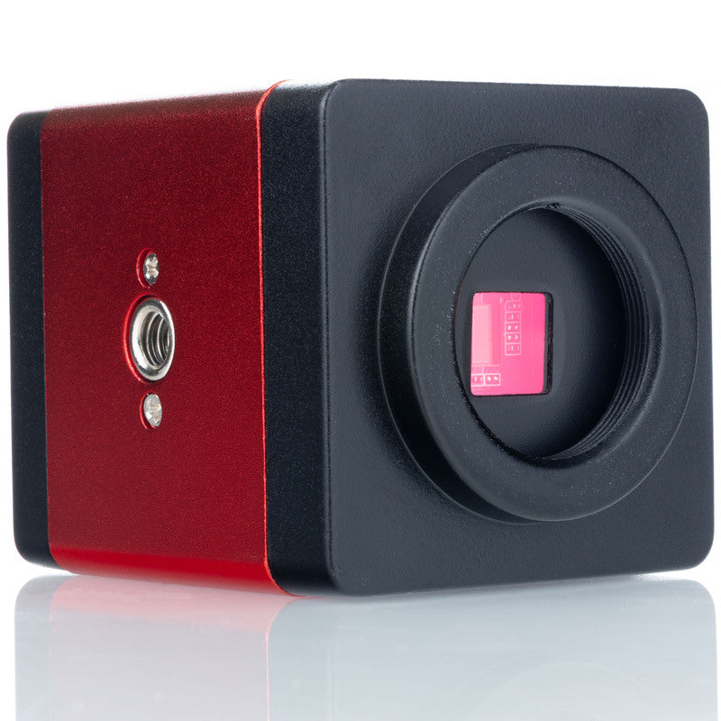Professionele Digitale Microscoop met Verstelbare Arm - Earth Pro MCEP-0.5X-PZRR + 8-Inch HD Display + Displayhouder + Draco Red Camera 2MP HDMI/VGA - Ideaal voor Elektronica Reparatie, Soldering en Inspectie