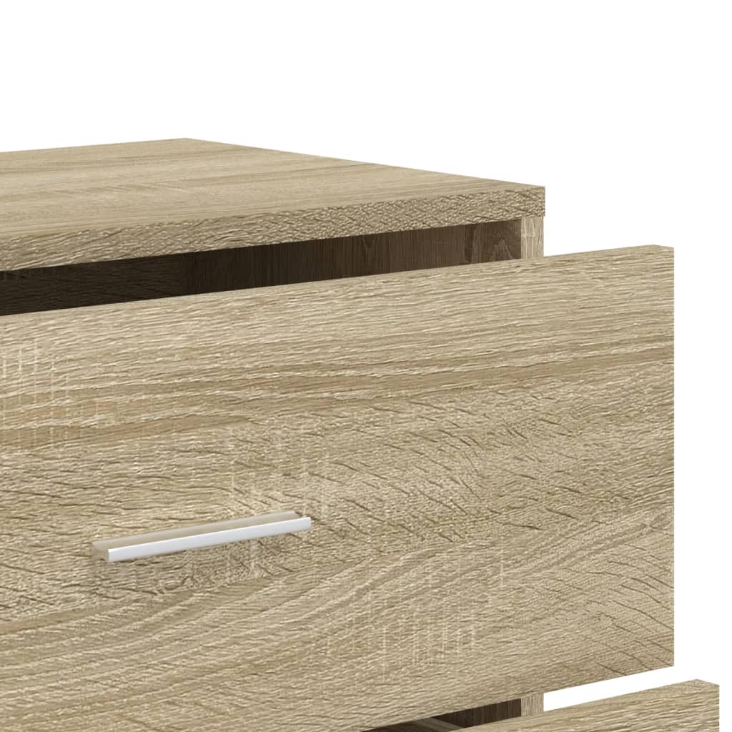 Dressoir – Ladekast – Opbergkast – Woonkamerkast – Kast – Beton Grijs – Robuust Materiaal – Veel Opbergruimte