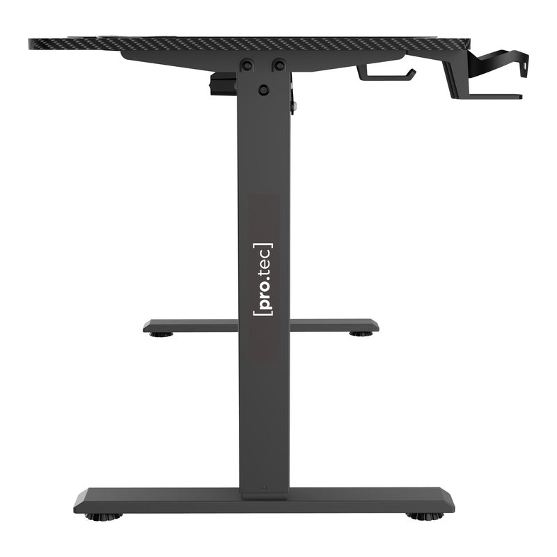 Verstelbaar Bureau – Zit Sta Bureau – Elektrisch Hoogtebureau – Werkplek Op Maat – Wit 160x75 cm – Traploos Verstelbaar 72-117 cm – Geheugenfunctie Met Kabelmanagement