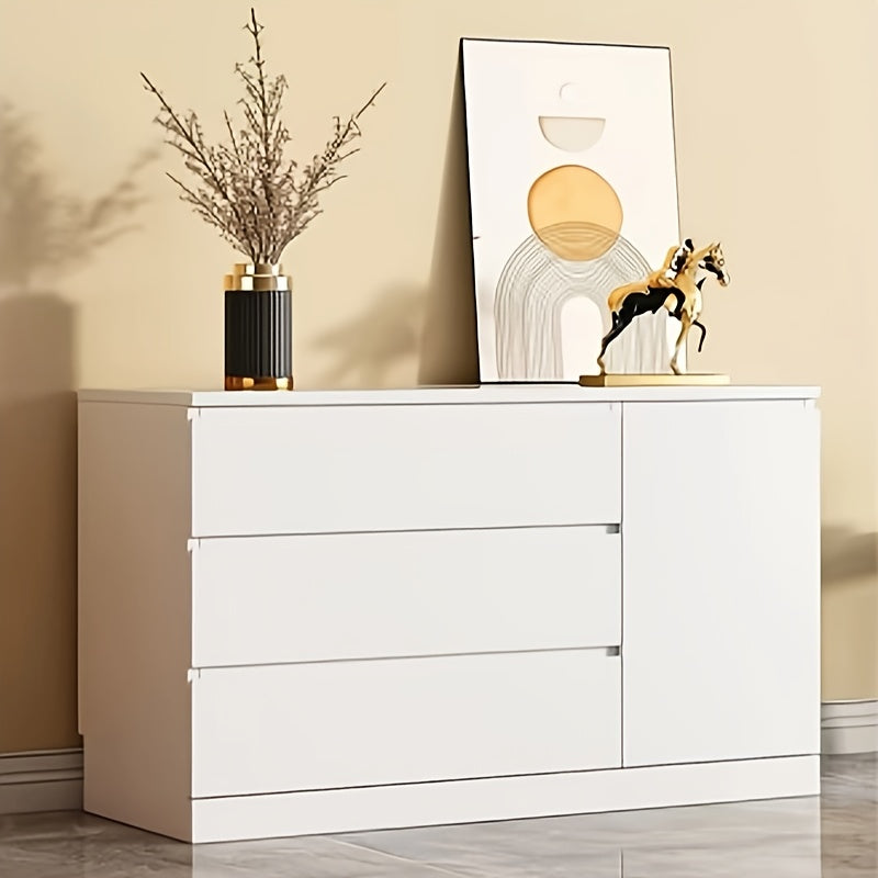 Ladeblok – Ladekast – Opbergkast – Nachttafeltje – Archiefkast – Wit – Compact Formaat – Zonder Elektriciteit