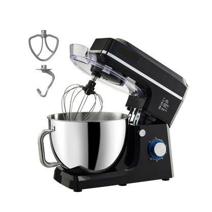Standmixer – Keukenmixer – Deegmixer – Keukenrobot - Mengmachine – 7,8 Liter – Roestvrij Staal – 6 Snelheden