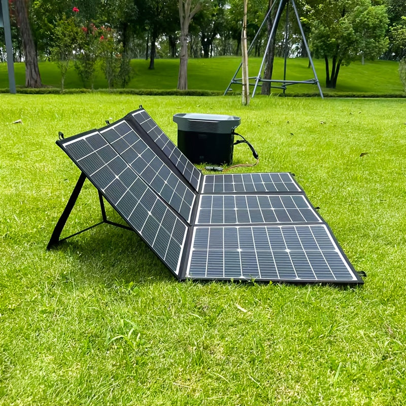 Zonnepaneel – Zonnecharger – Solar Panel – Opvouwbaar Zonnepaneel – Draagbaar Zonnepaneel – 300W Hoog Vermogen – Monokristallijn Silicium