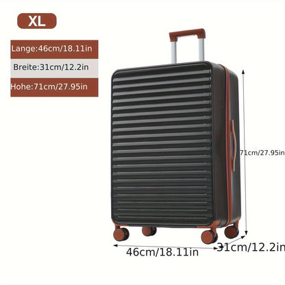 Kofferset – Reiskoffer Set – Trolley – Bagage – Ruimbagage – Innovatief Voorvak Met Rits – Opvouwbare Bekerhouder – Lichtgewicht ABS – 360° Wielen
