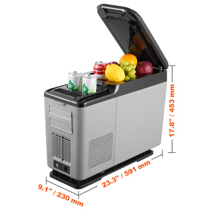 Draagbare Auto Koelbox – Mobiele Koelbox – Auto Mini Koelkast – Portable Koelbox – 15 Liter – Compressor Koeling – Bluetooth Bedienbaar