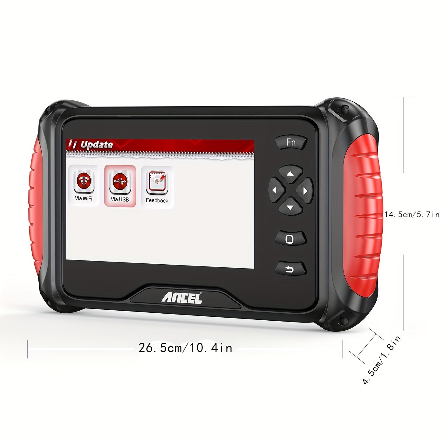 OBD2 Codelezer – Foutcode Scanner – Auto Diagnosetool – Foutcodes Uitlezen – WiFi Updates – Real-Time Dataweergave – USB Voeding Zonder Batterij