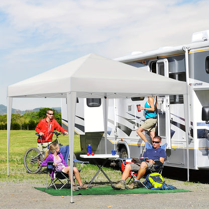 Pop-up Tent – Vouwbare Tent – Buitentent – Partytent – Zonnescherm – 3,05x3,05 Meter – Waterafstotend & UV-bestendig – 4 Afneembare Zijwanden