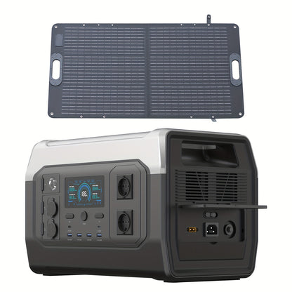 Solar Generator – Zonne-Generator – Draagbare Stroomvoorziening – Powerbank – Back-Up Energie – 1024 Wh Capaciteit – 1800W Piekvermogen