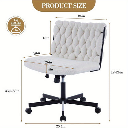 Ergonomische Bureaustoel – Bureaustoel Met Rugleuning – Kantoorstoel – Werkstoel – Design Stoel – Extra Brede Zitting 65 cm – Met Verstelbare Hoogte En 360° Draaibaar