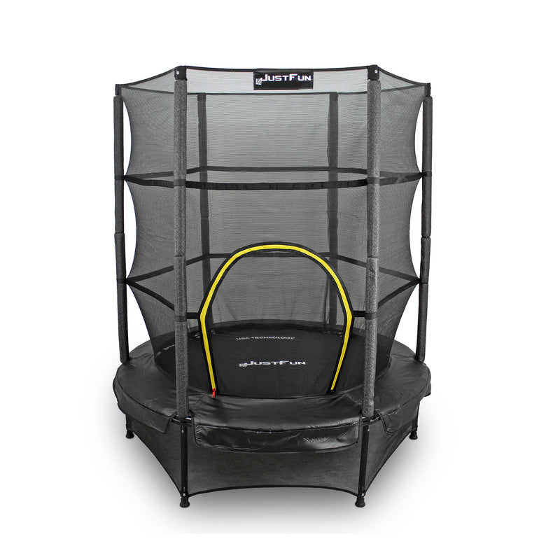 Trampoline – Springkussen – Speeltoestel – Kindertrampoline – Minitrampoline – 140 cm Diameter – Inclusief Veiligheidsnet