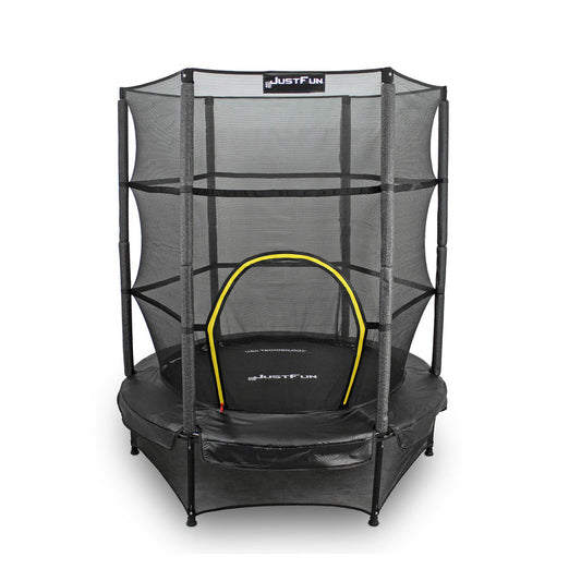 Trampoline – Springkussen – Speeltoestel – Kindertrampoline – Minitrampoline – 140 cm Diameter – Inclusief Veiligheidsnet