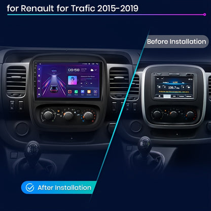 Multimedia Speler Auto – Navigatiesysteem – Autoradio – Android Auto Radio – 2 DIN Radio – 9 Inch Touchscreen – 4G Verbinding – Stuurbediening Compatibel