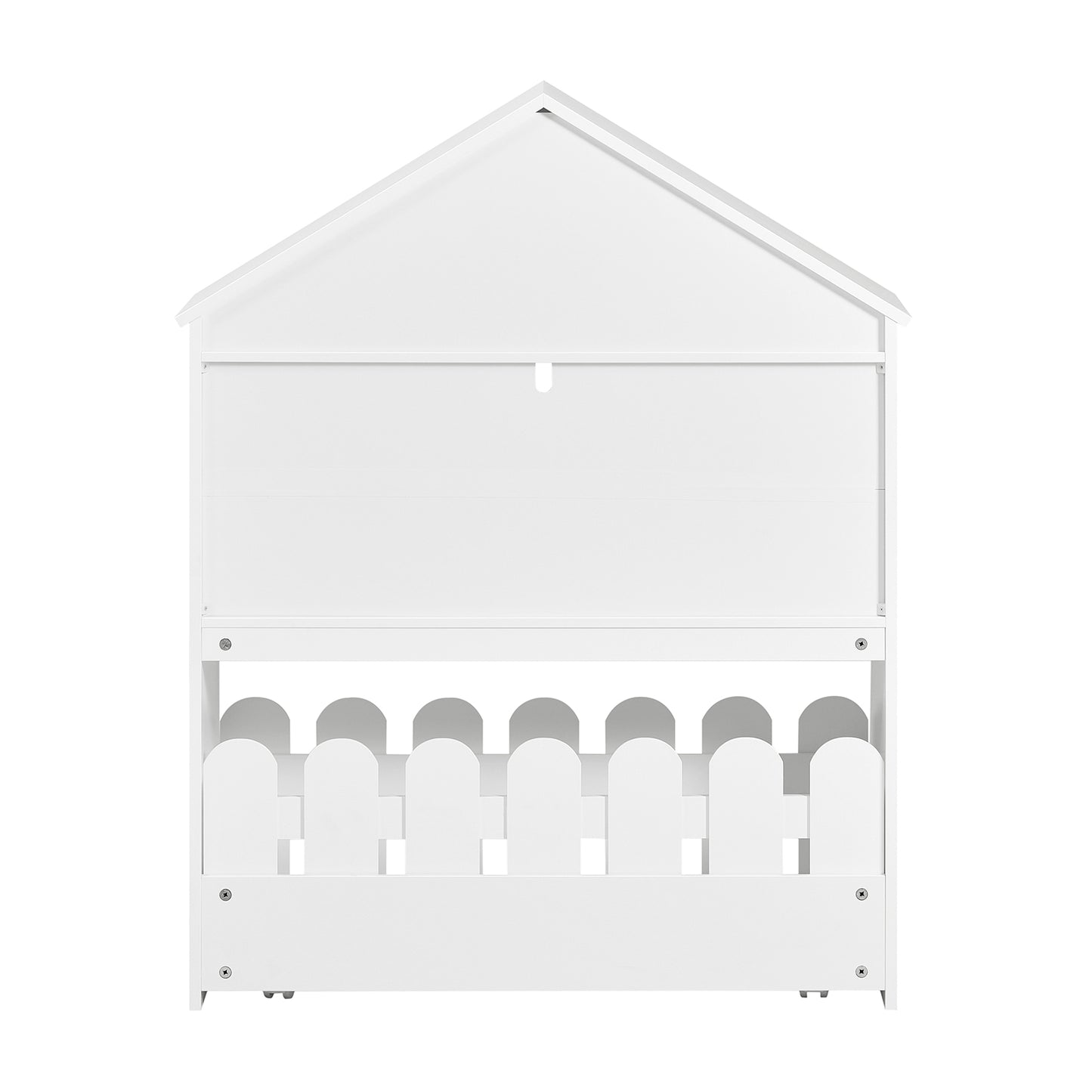 Boekenkast – Boekenrek – Vakkenkast – Opbergkast – Kinderboekenkast – MDF Wit – 91x30x114 cm – Draagvermogen 25 kg